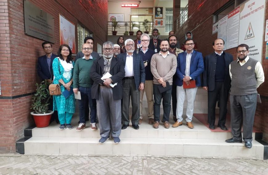 FCDO Team Visited UCEP TVET Institute, Rangpur