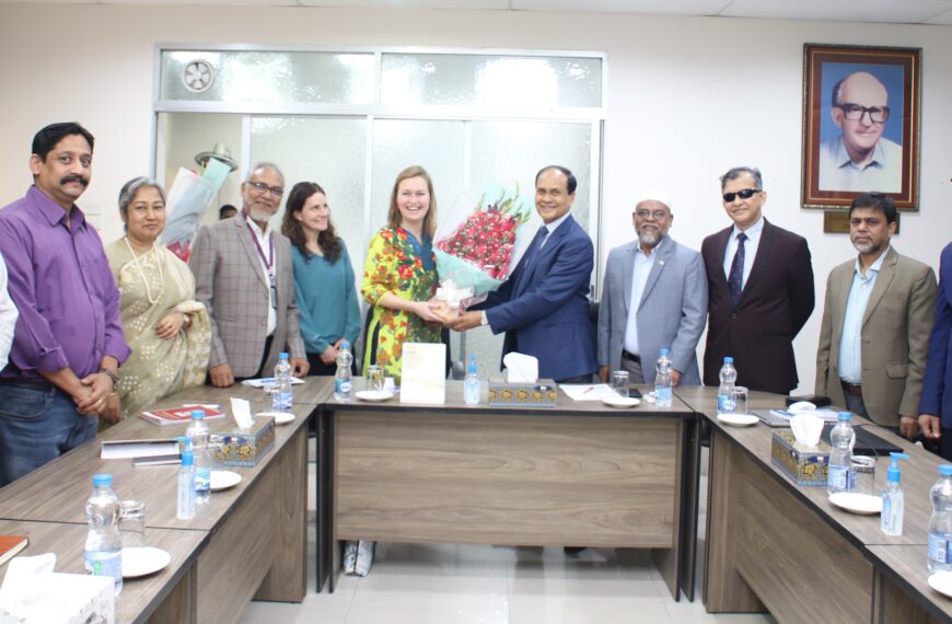 Delegates from the High Commission of Canada to Bangladesh visited UCEP Bangladesh