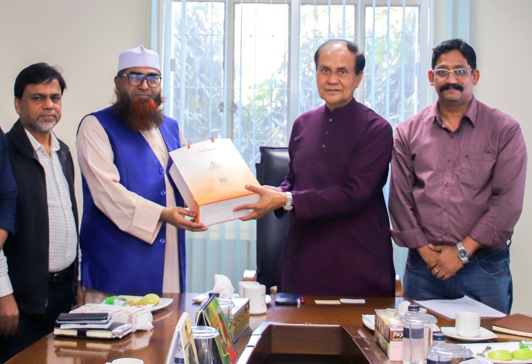 Islamic scholar Sheikh Shah Mohammad Wali Ullah Visited UCEP Bangladesh